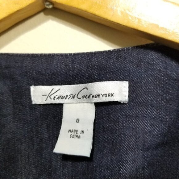 Kenneth Cole Dark Denim Blazer - Picture 5 of 5